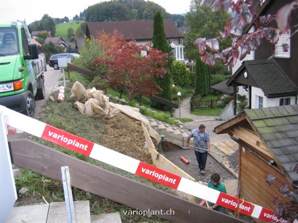 Bestehende Böschung